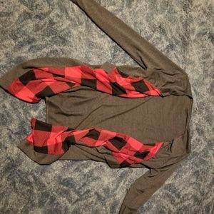 Filly Flair Buffalo Plaid Cardigan